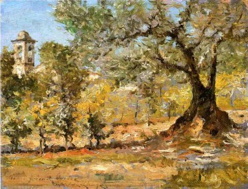  flore - Florenz Impressionismus William Merritt Chase Szenerie